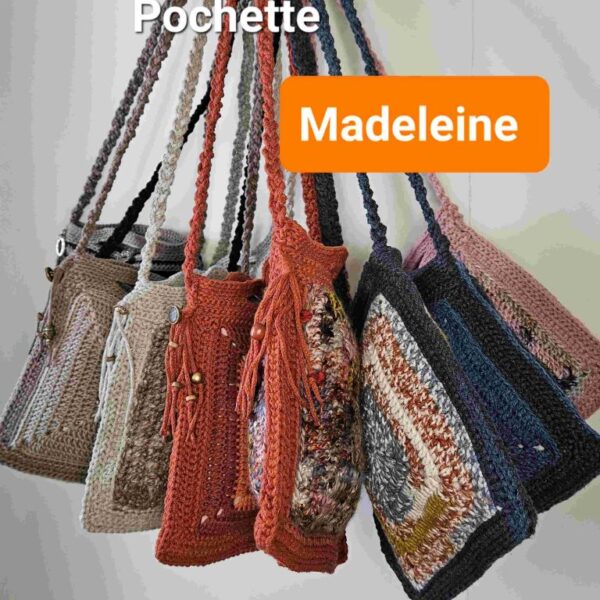 Sacs à main Pochette à porter en bandoulière modèle Madeleine -fifiecreation.com