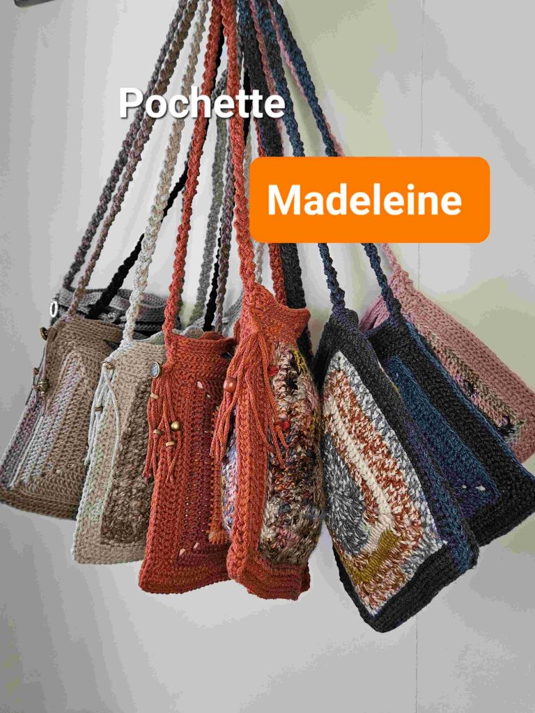 Sacs à main Pochette à porter en bandoulière modèle Madeleine -fifiecreation.com